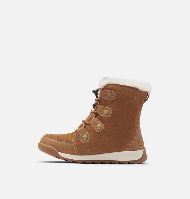 Kids Snow Boots Brown - Sorel Youth Whitney™ II Suede - 195-SBNXDG